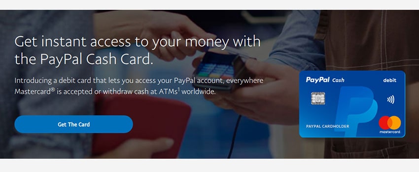 PayPal Cash Mastercard